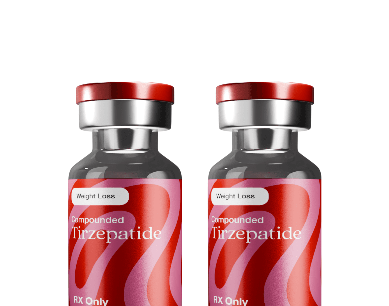 Tirzepatide injection vials